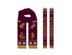 HARRY POTTER -  HOGWARTS HOUSE'S HOLIDAY WINTER SCARF