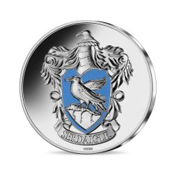 HARRY POTTER -  HOGWARTS HOUSES COAT OF ARMS: RAVENCLAW -  2022 FRANCE COINS 05