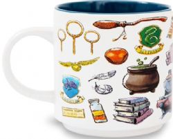 HARRY POTTER -  HOGWARTS STAMPS MUG (13 OZ)