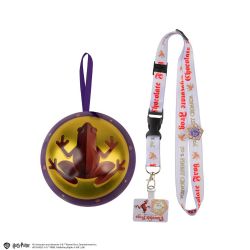 HARRY POTTER -  HOLIDAY CAPSULE (CHRISTMAS BALL + 1 LANYARD) - CHOCOLATE FROG