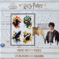 HARRY POTTER -  HOUSE CRESTS PUZZLE (300 PIECES) -  HARRY POTTER