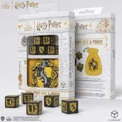 HARRY POTTER -  HUFFLEPUFF DICE AND POUCH