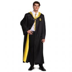 HARRY POTTER -  HUFFLEPUFF ROBE DELUXE (ADULT)
