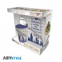 HARRY POTTER -  MINI NOTEBOOK, TEA MUG AND KEYCHAIN GIFT SET - HEDWIG