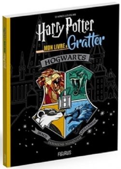 HARRY POTTER -  MON LIVRE À GRATTER HOGWARTS