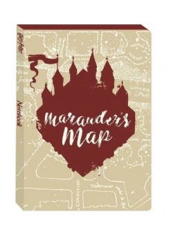 HARRY POTTER -  NOTEBOOK MARAUDER'S MAP