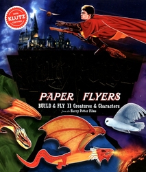 HARRY POTTER -  PAPER FLYERS - BUILD & FLY, 11 CREATURES & CHARACTERS (ENGLISH V.)