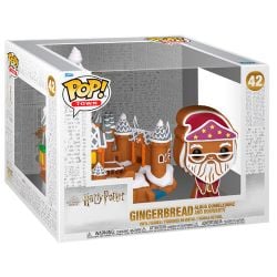 HARRY POTTER -  POP! VINYL FIGURE OF GINGERBREAD ALBUS DUMBLEDORE AND HOGWARTS (4 INCH) 42