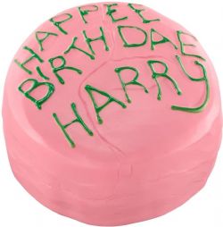 HARRY POTTER -  PUFFLUM: HARRY'S BIRTHDAY CAKE -  THE NOBLE COLLECTION