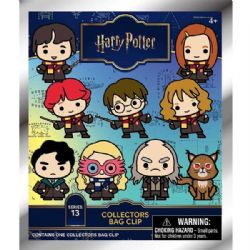 HARRY POTTER -  RANDOM 3D FOAM BAG CLIP - SERIES 13