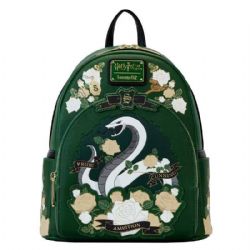HARRY POTTER -  SLYTHERIN FLOWERBACKPACK -  LOUNGEFLY