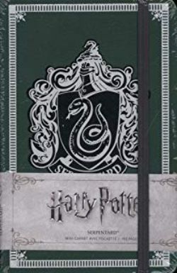HARRY POTTER -  SLYTHERIN MINI NOTEBOOK WITH POUCH