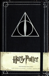 HARRY POTTER -  THE DEATHLY HALLOWS - HARDCOVER RULED JOURNAL (192 PAGES)