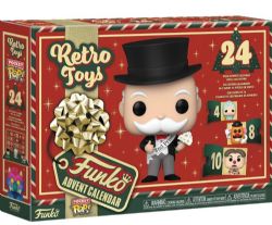 HASBRO -  24 PIECES (RETRO TOY) ADVENT CALENDAR VINYL -  POCKET POP!