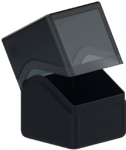 HEAVY PLAY -  DECK BOX - 100+ - BLACK
