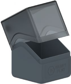 HEAVY PLAY -  DECK BOX - 100+ - GREY