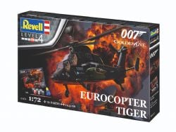 HELICOPTER -  JAMES BOND EUROCOPTER TIGER - 1/72 -  REVELL