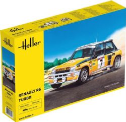 HELLER -  CAR - RENAULT R5 TURBO (1/24)