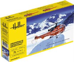 HELLER -  HELICOPTER - ALOUETTE III CIVIL SECURITY 316B (1/72)