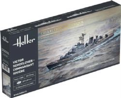 HELLER -  SHIP - VICTORSCHOELCHER - COMMANDANTRIVIERE (1/400) -  COLLECTION HISTORIQUE