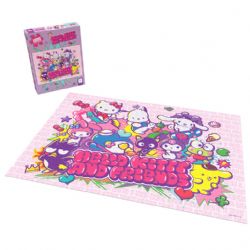 HELLO KITTY -  USAOPOLY PUZZLE, HELLO KITTY AND FRIENDS “TOKYO SKATE” - (1000 PIECES)