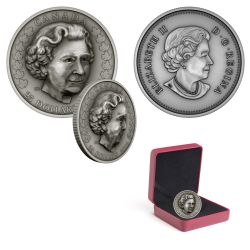 HER MAJESTY QUEEN ELIZABETH II -  MATRIARCH OF THE ROYAL FAMILY -  2018 CANADIAN COINS 03