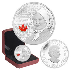 HEROES OF 1812 -  LAURA SECORD -  2013 CANADIAN COINS 04