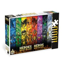 HEROES OF MOUNT DRAGON -  HEROES OF MOUNT DRAGON (1000 PIECES)