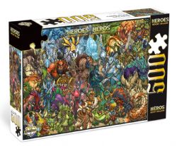 HEROES OF MOUNT DRAGON -  MONSTER PARTY (500 PIECES)
