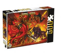 HEROES OF MOUNT DRAGON -  THE BATTLE OF THE GORGES OF HELL DESERT (500 PIECES)