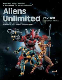 HEROES UNLIMITED -  ALIENS UNLIMITED REVISED (ENGLISH) -  SUPPLEMENT