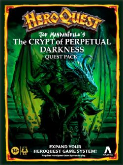 HEROQUEST -  CRYPT OF PERPETUAL DARKNESS (ENGLISH) -  QUEST PACK