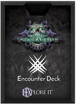 HEXPLORE IT -  THE VALLEY OF THE DEAD KING - ENCOUNTER DECK (ENGLISH)