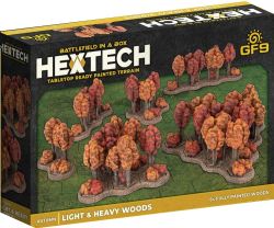 HEXTECH -  BATTLEFIELD IN A BOX - AUTUMN WOODS LIGHT AND HEAVY (ENGLISH)