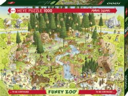 HEYE -  BLACK FOREST HABITAT (1000 PIECES) -  FUNKY ZOO