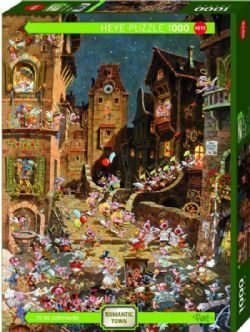 HEYE -  BY NIGHT (1000 PIECES) -  ROMANTIC TOWN