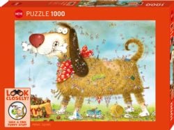 HEYE -  LOOK CLOSELY! AT THE DOG (1000 PIECES) -  SEEK & FIND