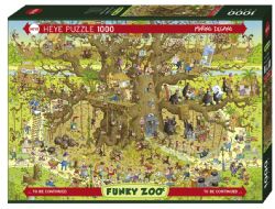 HEYE -  MONKEY HABITAT (1000 PIECES) -  FUNKY ZOO