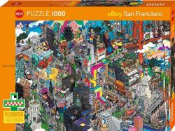 HEYE -  SAN FRANCISCO QUEST (1000 PIECES) -  EBOY - PIXORAMA