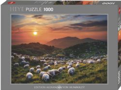 HEYE -  SHEEP AND VOLCANOES (1000 PIECES) -  EDITION ALEXANDER VON HUMBOLDT