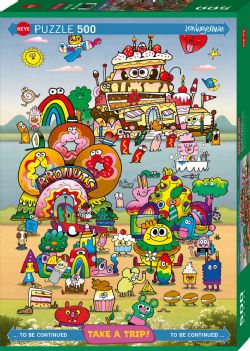 HEYE -  WITH JON BURGERMAN(500 PIECES) -  TAKE A TRIP!