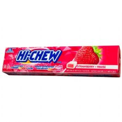 HI-CHEW -  CHEWY FRUIT CANDY - STRAWBERRY (58G)