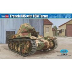 HOBBY BOSS -  1/35 - TANK R35 WITH FCM TURRET FRENCH 83894