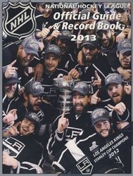 HOCKEY -  2013 NHL OFFICIAL GUIDE & RECORD BOOK