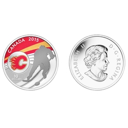 HOCKEY PLAYERS -  CALGARY FLAMES -  2015 CANADIAN COINS