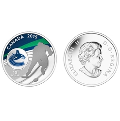 HOCKEY PLAYERS -  VANCOUVER CANUCKS -  2015 CANADIAN COINS