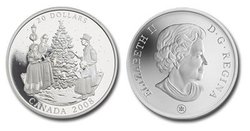 HOLIDAY CAROLS -  2008 CANADIAN COINS