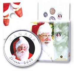 HOLIDAY GIFT SET -  2008 HOLIDAY GIFT SET -  2008 CANADIAN COINS 05