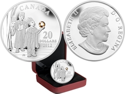 HOLIDAYS WITH SWAROVSKI ELEMENTS -  THREE WISE MEN -  2012 CANADIAN COINS 02