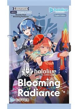 HOLOLIVE CARD GAME -  BLOOMING RADIANCE - BOOSTER PACK (P8/B12)(ENGLSIH)